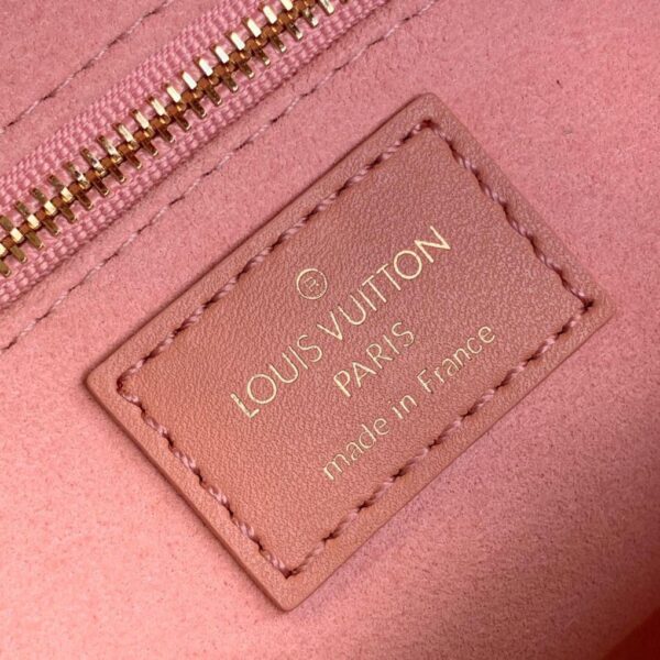 1:1 Replica Louis Vuitton LV Petite Malle Souple Monogram Canvas Pink Luxury Bag For Women M45531 -  7.9in/20cm