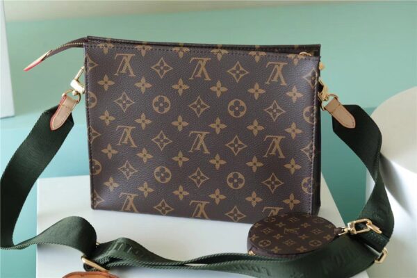 1:1 Replica Louis Vuitton LV Pochette Double Monogram Canvas Luxury Bag For Women - 10.2in/26cm