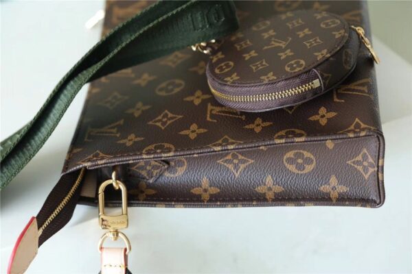 1:1 Replica Louis Vuitton LV Pochette Double Monogram Canvas Luxury Bag For Women - 10.2in/26cm
