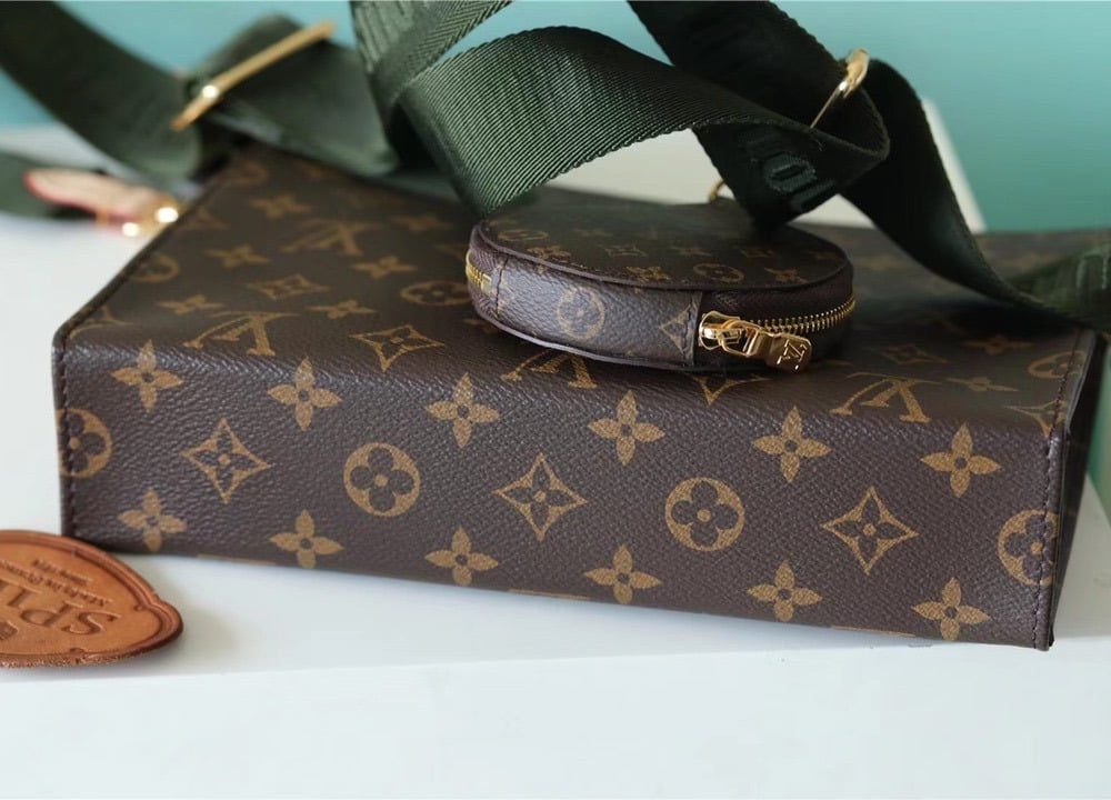 1:1 Replica Louis Vuitton LV Pochette Double Monogram Canvas Luxury Bag For Women - 10.2in/26cm