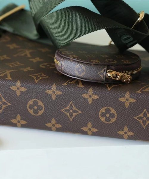 1:1 Replica Louis Vuitton LV Pochette Double Monogram Canvas Luxury Bag For Women - 10.2in/26cm