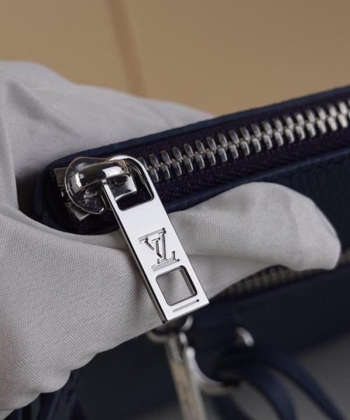 1:1 Replica Louis Vuitton LV Pochette Ipad Blue Aerogram Unique Bag For Men - 30cm