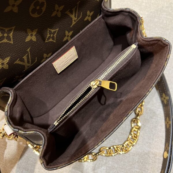 1:1 Replica Louis Vuitton LV Pochette Métis East West Brown Essential Bag For Women M46279‎ 8.5in/21.5cm