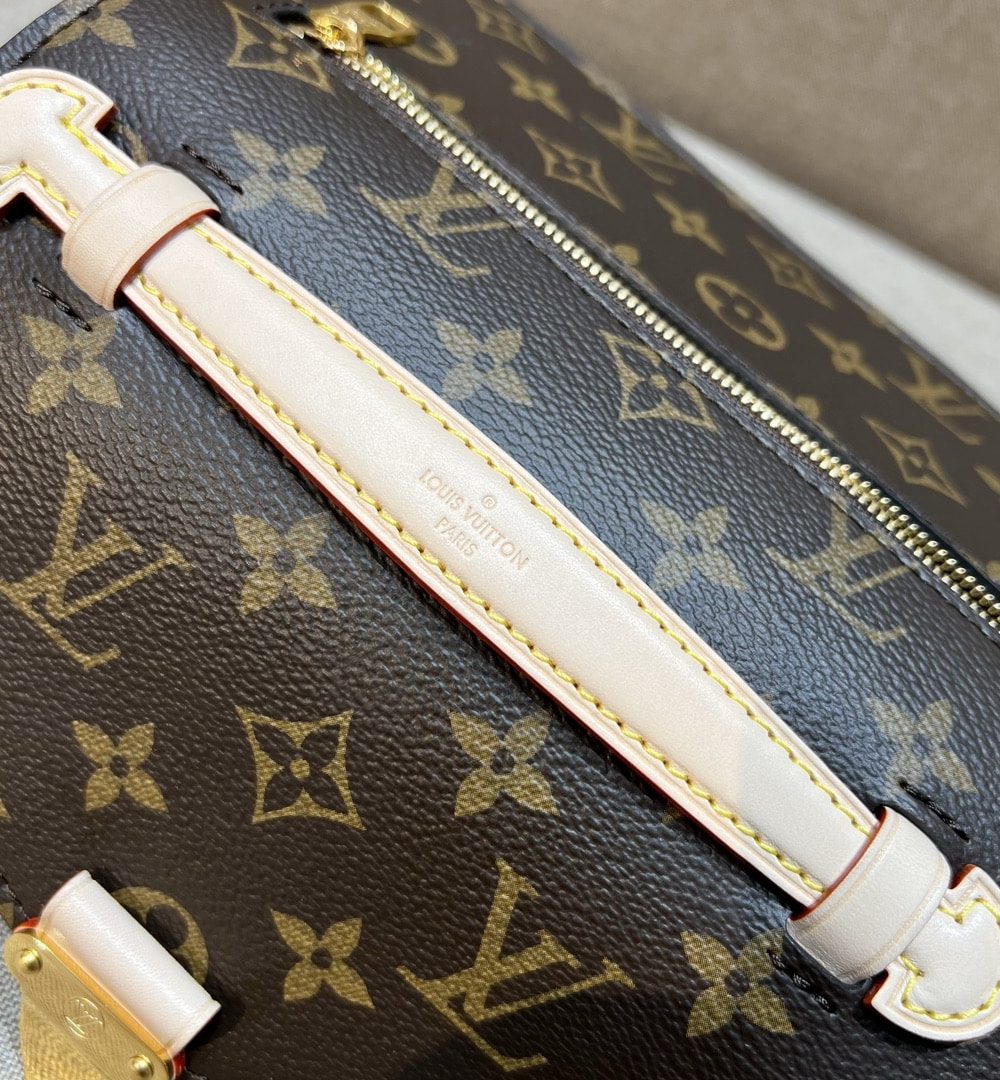 1:1 Replica Louis Vuitton LV Pochette Métis East West Brown Essential Bag For Women M46279‎ 8.5in/21.5cm