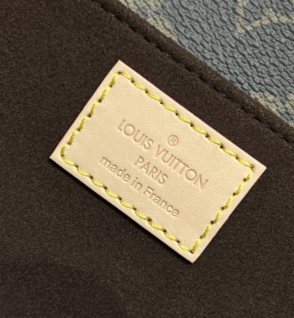 1:1 Replica Louis Vuitton LV Pochette Métis East West Brown Essential Bag For Women M46279‎ 8.5in/21.5cm