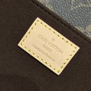 1:1 Replica Louis Vuitton LV Pochette Métis East West Brown Essential Bag For Women M46279‎ 8.5in/21.5cm