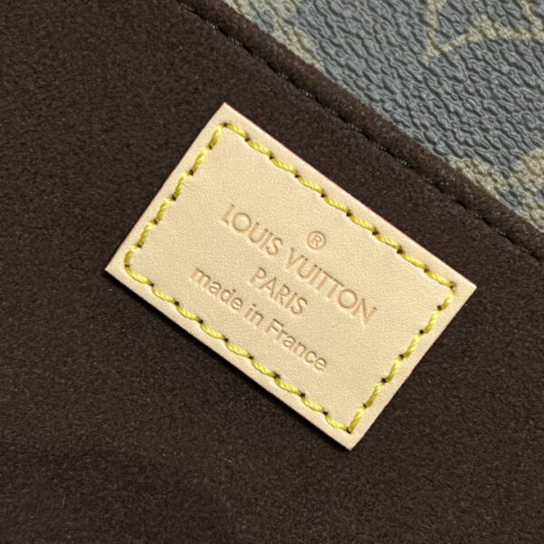1:1 Replica Louis Vuitton LV Pochette Métis East West Brown Essential Bag For Women M46279‎ 8.5in/21.5cm