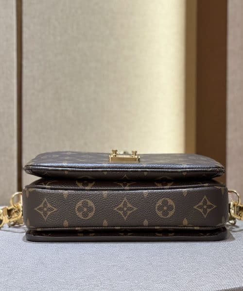 1:1 Replica Louis Vuitton LV Pochette Métis East West Brown Essential Bag For Women M46279‎ 8.5in/21.5cm
