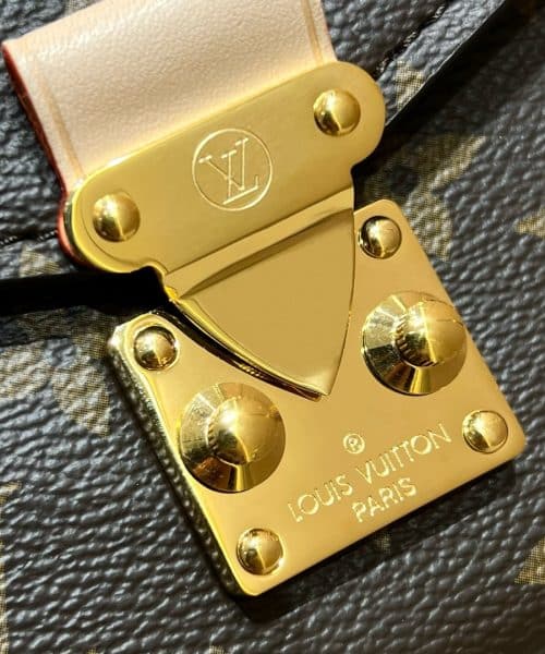 1:1 Replica Louis Vuitton LV Pochette Métis East West Brown Essential Bag For Women M46279‎ 8.5in/21.5cm