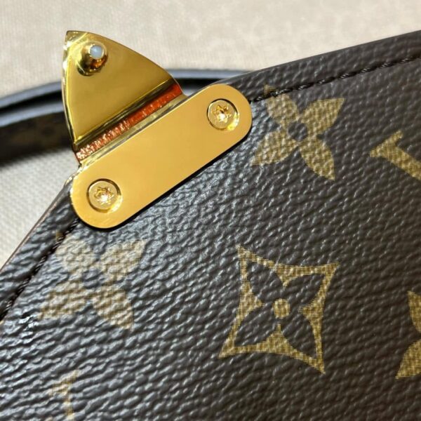 1:1 Replica Louis Vuitton LV Pochette Métis East West Brown Essential Bag For Women M46279‎ 8.5in/21.5cm