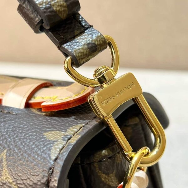 1:1 Replica Louis Vuitton LV Pochette Métis East West Brown Essential Bag For Women M46279‎ 8.5in/21.5cm