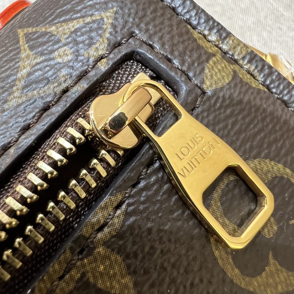 1:1 Replica Louis Vuitton LV Pochette Métis East West Brown Essential Bag For Women M46279‎ 8.5in/21.5cm - Image 11