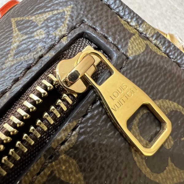 1:1 Replica Louis Vuitton LV Pochette Métis East West Brown Essential Bag For Women M46279‎ 8.5in/21.5cm