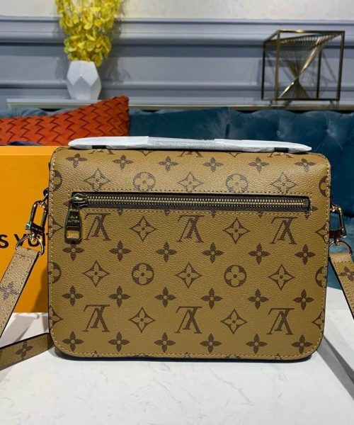 1:1 Replica Louis Vuitton LV Pochette Métis Monogram Reverse Canvas Luxury Bag For Women M44876 - 9.8in/25cm