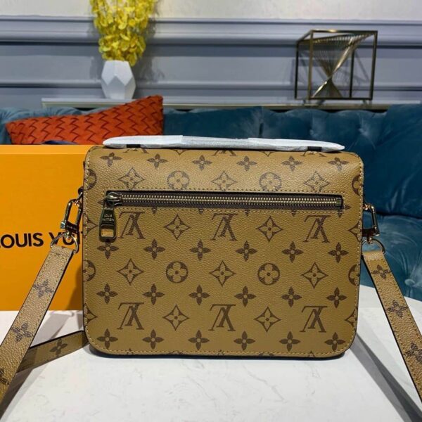 1:1 Replica Louis Vuitton LV Pochette Métis Monogram Reverse Canvas Luxury Bag For Women M44876 - 9.8in/25cm
