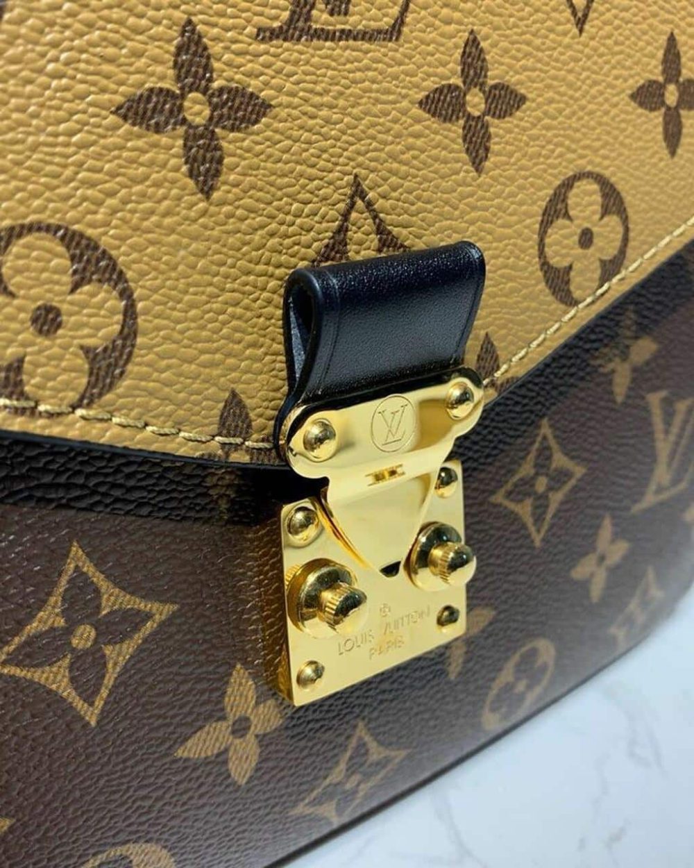 1:1 Replica Louis Vuitton LV Pochette Métis Monogram Reverse Canvas Luxury Bag For Women M44876 - 9.8in/25cm