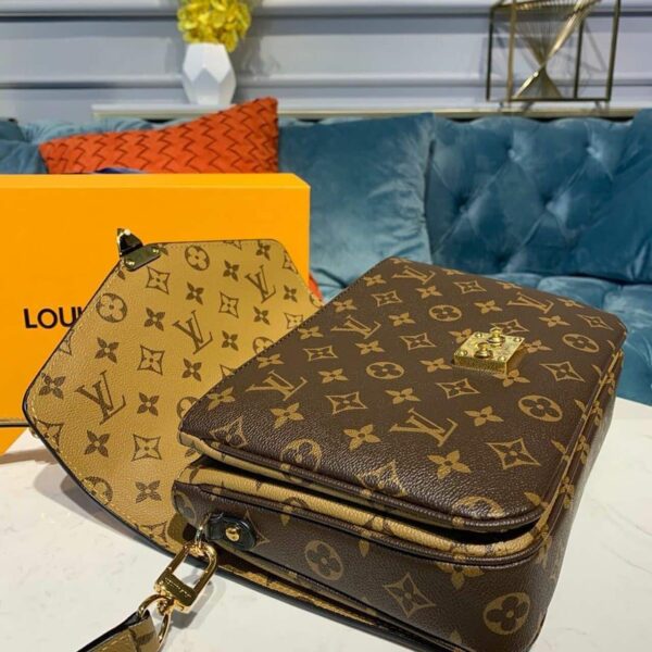 1:1 Replica Louis Vuitton LV Pochette Métis Monogram Reverse Canvas Luxury Bag For Women M44876 - 9.8in/25cm