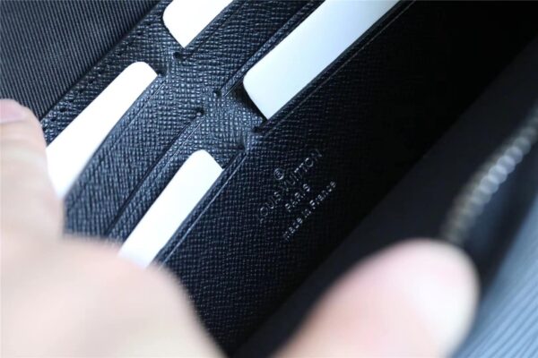 1:1 Replica Louis Vuitton LV Pochette Voyage MM Epi Damier Graphite Canvas Black Unique Bag For Men M56827 - 27cm