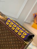 1:1 Replica Louis Vuitton LV Pochette Voyage MM Monogram Canvas Unique Bag For Men M80792 - 10.2in/26cm