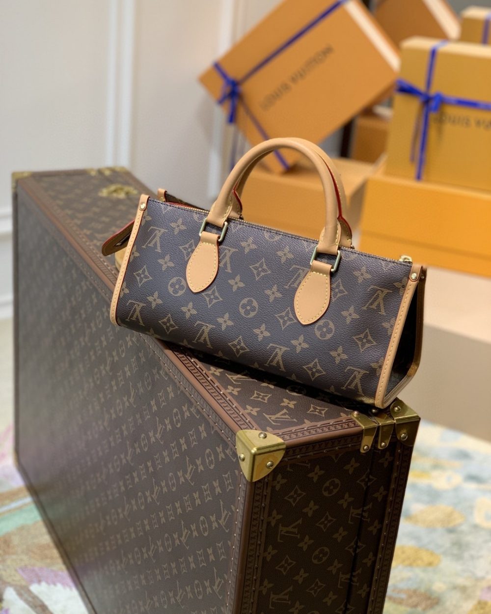 1:1 Replica Louis Vuitton LV Popincourt Monogram Canvas Luxury Bag For Women M40009 - 11.8in/30cm