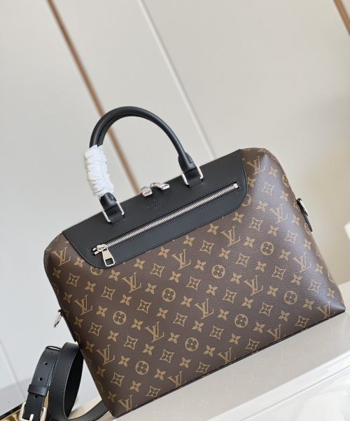 1:1 Replica Louis Vuitton LV Porte-Documents Jour Monogram Canvas Unique Bag For Men - 14.6in/37cm
