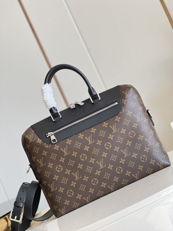 1:1 Replica Louis Vuitton LV Porte-Documents Jour Monogram Canvas Unique Bag For Men - 14.6in/37cm