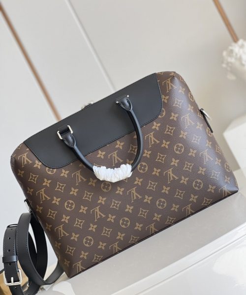 1:1 Replica Louis Vuitton LV Porte-Documents Jour Monogram Canvas Unique Bag For Men - 14.6in/37cm