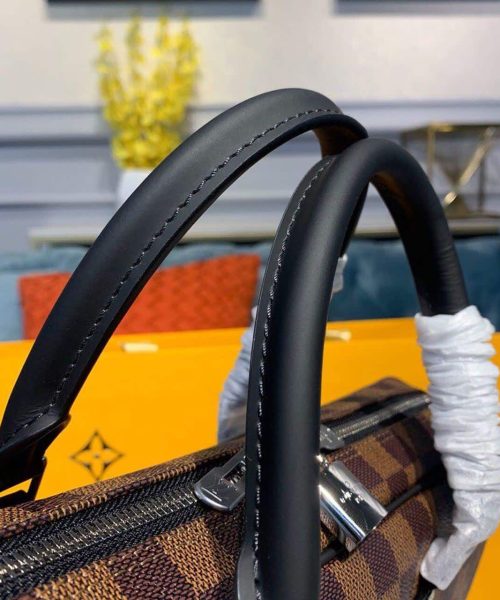 1:1 Replica Louis Vuitton LV Porte-Documents Voyage PM Damier Ebene Canvas Luxury Bag For Women N41466 - 14.6in/37cm