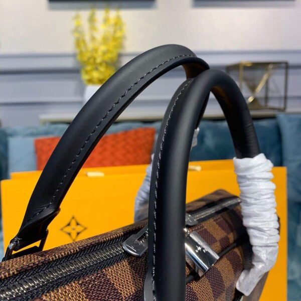 1:1 Replica Louis Vuitton LV Porte-Documents Voyage PM Damier Ebene Canvas Luxury Bag For Women N41466 - 14.6in/37cm