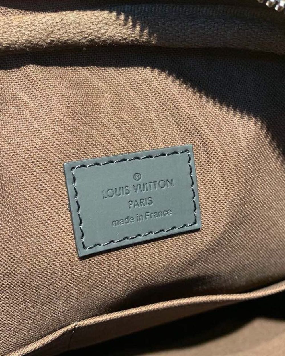 1:1 Replica Louis Vuitton LV Porte-Documents Voyage PM Damier Ebene Canvas Luxury Bag For Women N41466 - 14.6in/37cm