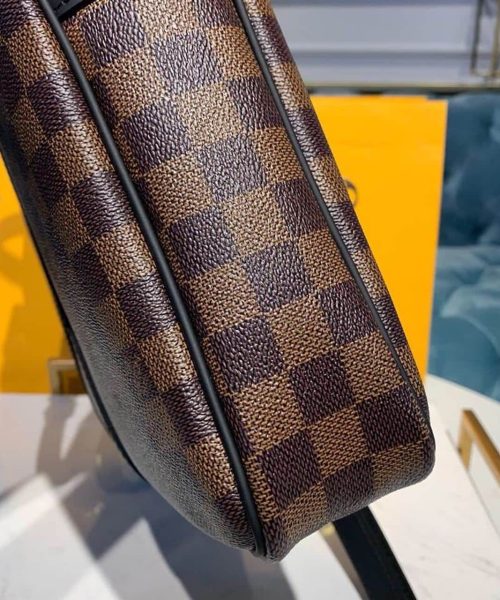 1:1 Replica Louis Vuitton LV Porte-Documents Voyage PM Damier Ebene Canvas Luxury Bag For Women N41466 - 14.6in/37cm