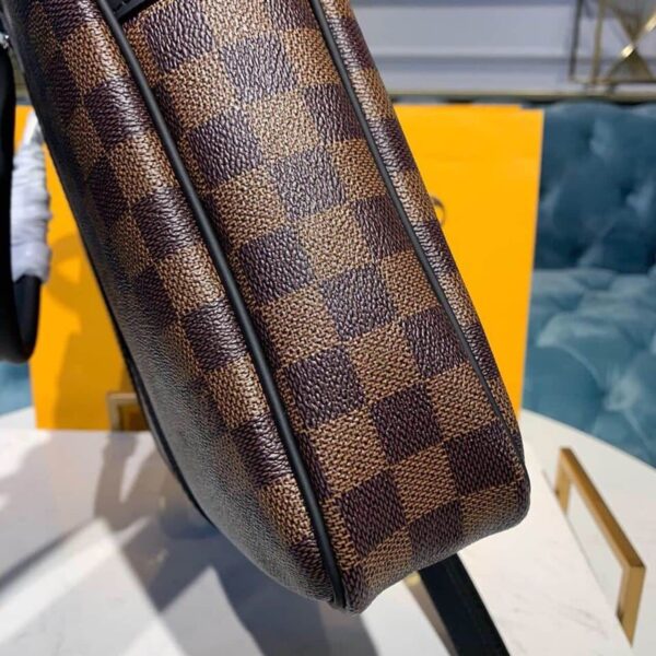 1:1 Replica Louis Vuitton LV Porte-Documents Voyage PM Damier Ebene Canvas Luxury Bag For Women N41466 - 14.6in/37cm