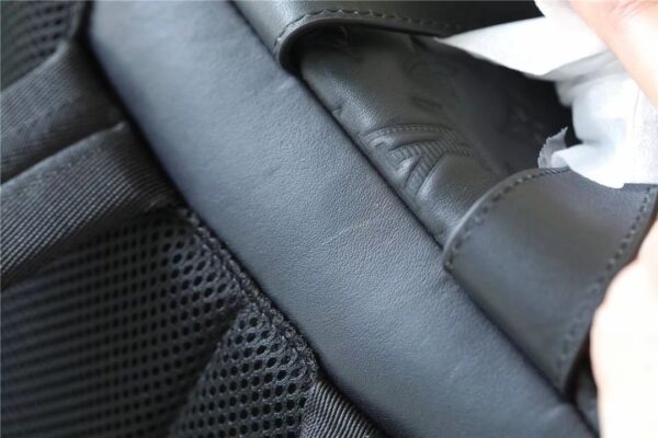 1:1 Replica Louis Vuitton LV Racer Backpack Monogram Shadow Leather Unique Bag For Men M46109 - 41cm