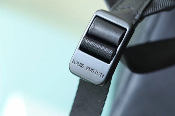 1:1 Replica Louis Vuitton LV Racer Backpack Monogram Shadow Leather Unique Bag For Men M46109 - 41cm