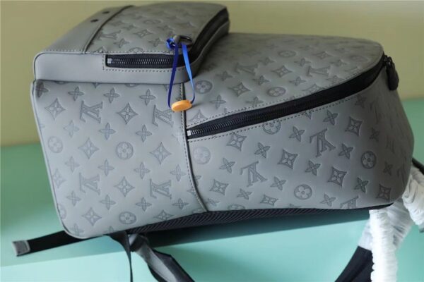 1:1 Replica Louis Vuitton LV Racer Backpack Monogram Shadow Leather Unique Bag For Men M46105 - 41cm