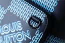 1:1 Replica Louis Vuitton LV Racer Damier Spray Blue Unique Bag For Men - 16in/41cm