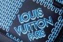 1:1 Replica Louis Vuitton LV Racer Damier Spray Blue Unique Bag For Men - 16in/41cm