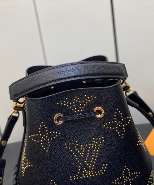1:1 Replica Louis Vuitton LV Néonoé BB Monogram Empreinte Leather Luxury Bag For Women M46734- 7.9 Inches/ 20 Cm