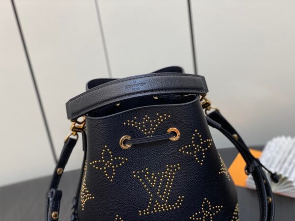 1:1 Replica Louis Vuitton LV Néonoé BB Monogram Empreinte Leather Luxury Bag For Women M46734- 7.9 Inches/ 20 Cm