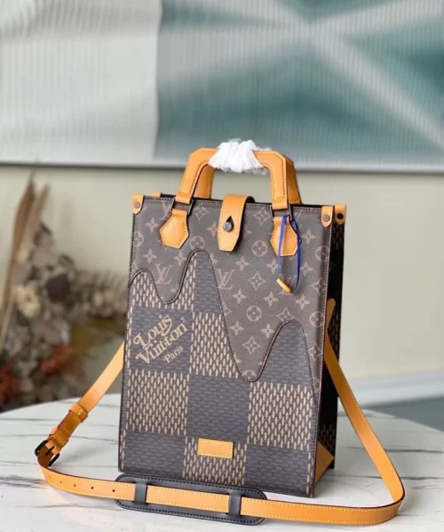 louis-vuitton-replica-nigo-mini-damier-ebene-and-monogram-canvas-n40355