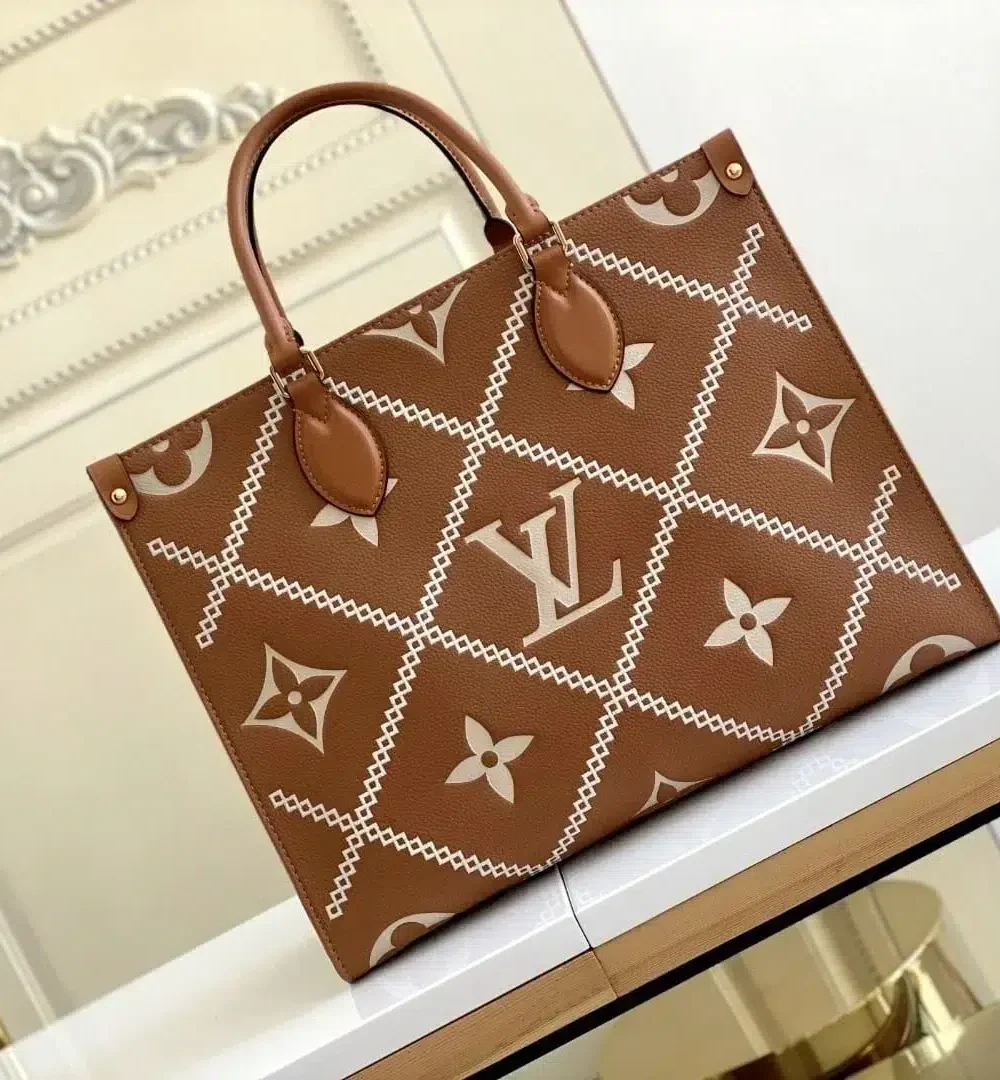louis-vuitton-replica-onthego-mm-monogram-empreinte-arizona-brown-m46015