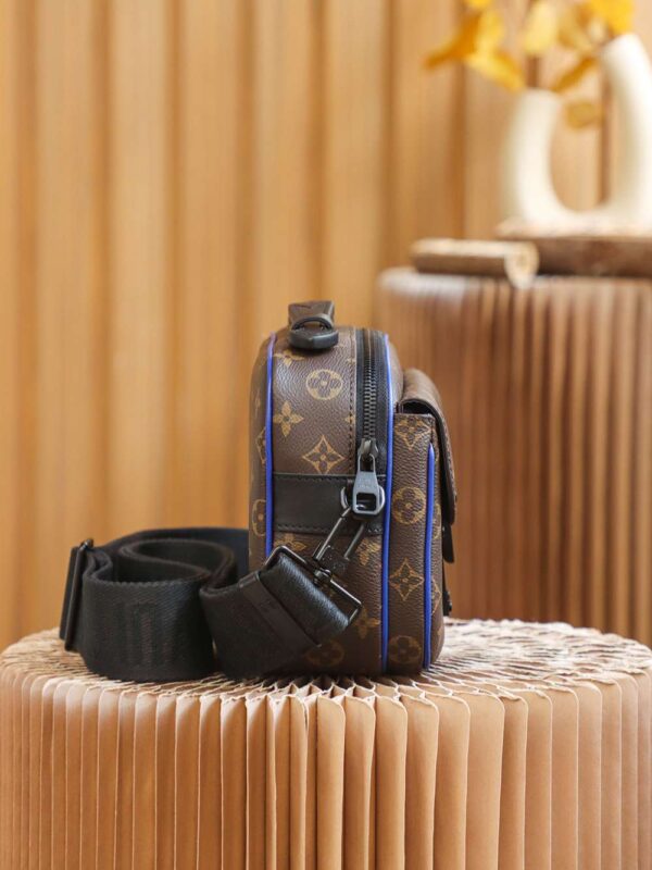 1:1 Replica Louis Vuitton LV S Lock Slingbag Monogram Macassar Luxury Bag For Women M45863 - 22cm / 8.7in