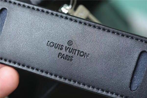 1:1 Replica Louis Vuitton LV Sac Plat Cross Damier Graphite Canvas Unique Bag For Men N45276 - 11.2in/28.5cm
