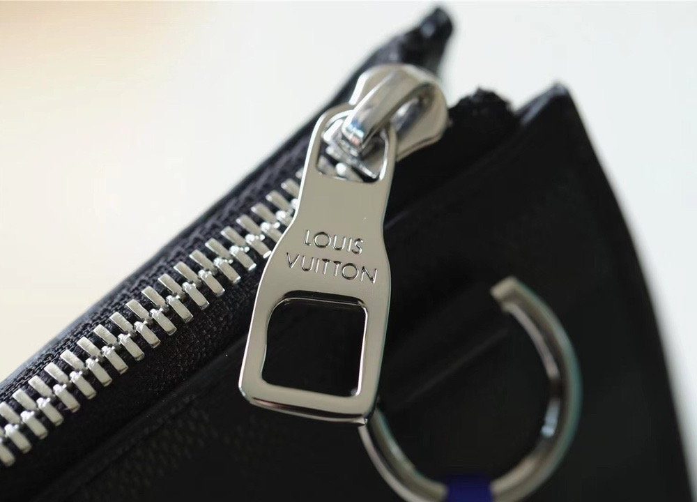 1:1 Replica Louis Vuitton LV Sac Plat Cross Damier Graphite Canvas Unique Bag For Men N45276 - 11.2in/28.5cm