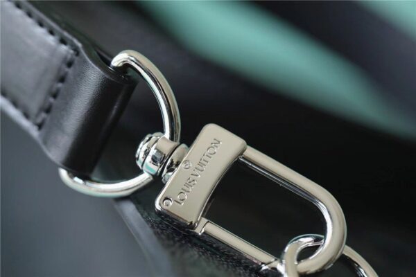 1:1 Replica Louis Vuitton LV Sac Plat Cross Damier Graphite Canvas Unique Bag For Men N45276 - 11.2in/28.5cm