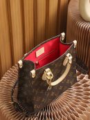 1:1 Replica Louis Vuitton LV Sac Plat PM Monogram Canvas Brown Luxury Bag For Women M45847 - 32cm / 12.6in
