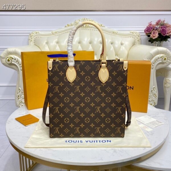 1:1 Replica Louis Vuitton LV Sac Plat PM Monogram Canvas Luxury Bag For Women M45848 -  11.8in/30cm