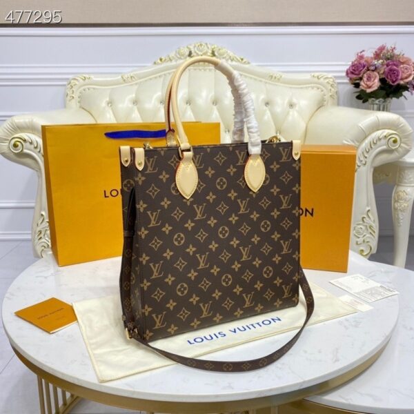 1:1 Replica Louis Vuitton LV Sac Plat PM Monogram Canvas Luxury Bag For Women M45848 -  11.8in/30cm
