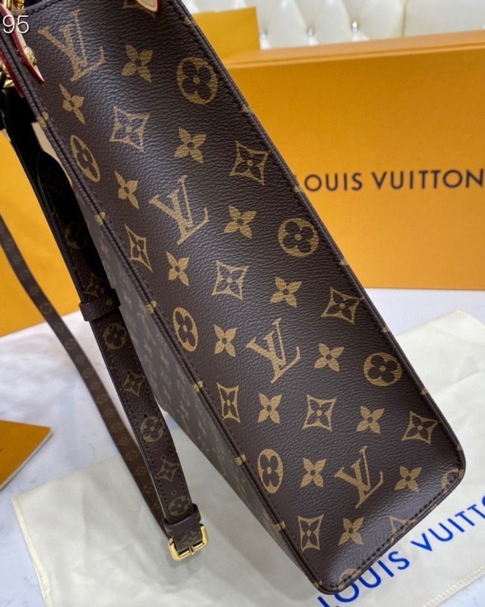 1:1 Replica Louis Vuitton LV Sac Plat PM Monogram Canvas Luxury Bag For Women M45848 -  11.8in/30cm