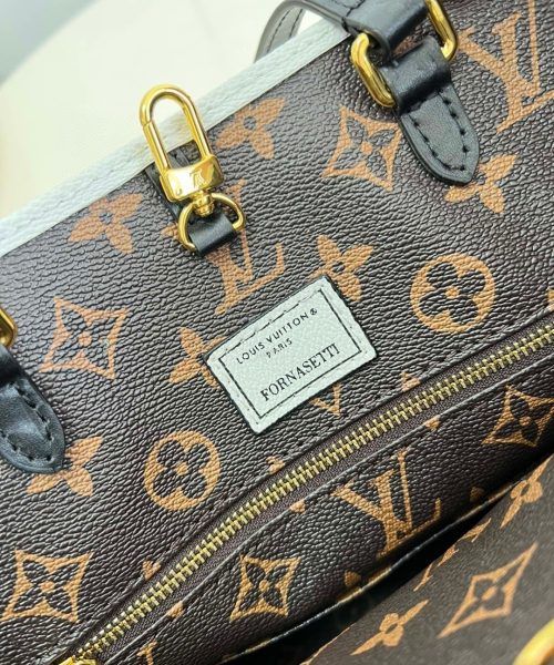 1:1 Replica Louis Vuitton LV Sac Plat Tote Bag White Luxury Bag For Women - 13.8in/35cm